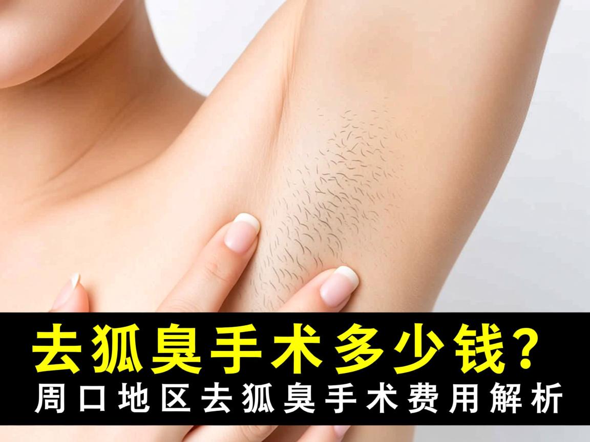 去狐臭手术多少钱？周口地区去狐臭手术费用解析
