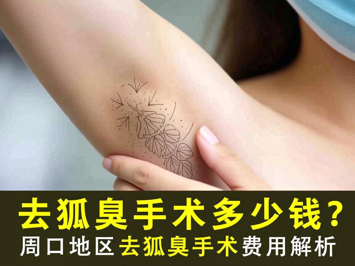 去狐臭手术多少钱？周口地区去狐臭手术费用解析