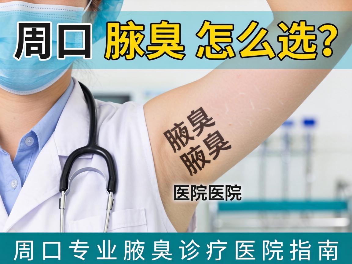 周口腋臭医院怎么选？周口专业腋臭诊疗医院指南
