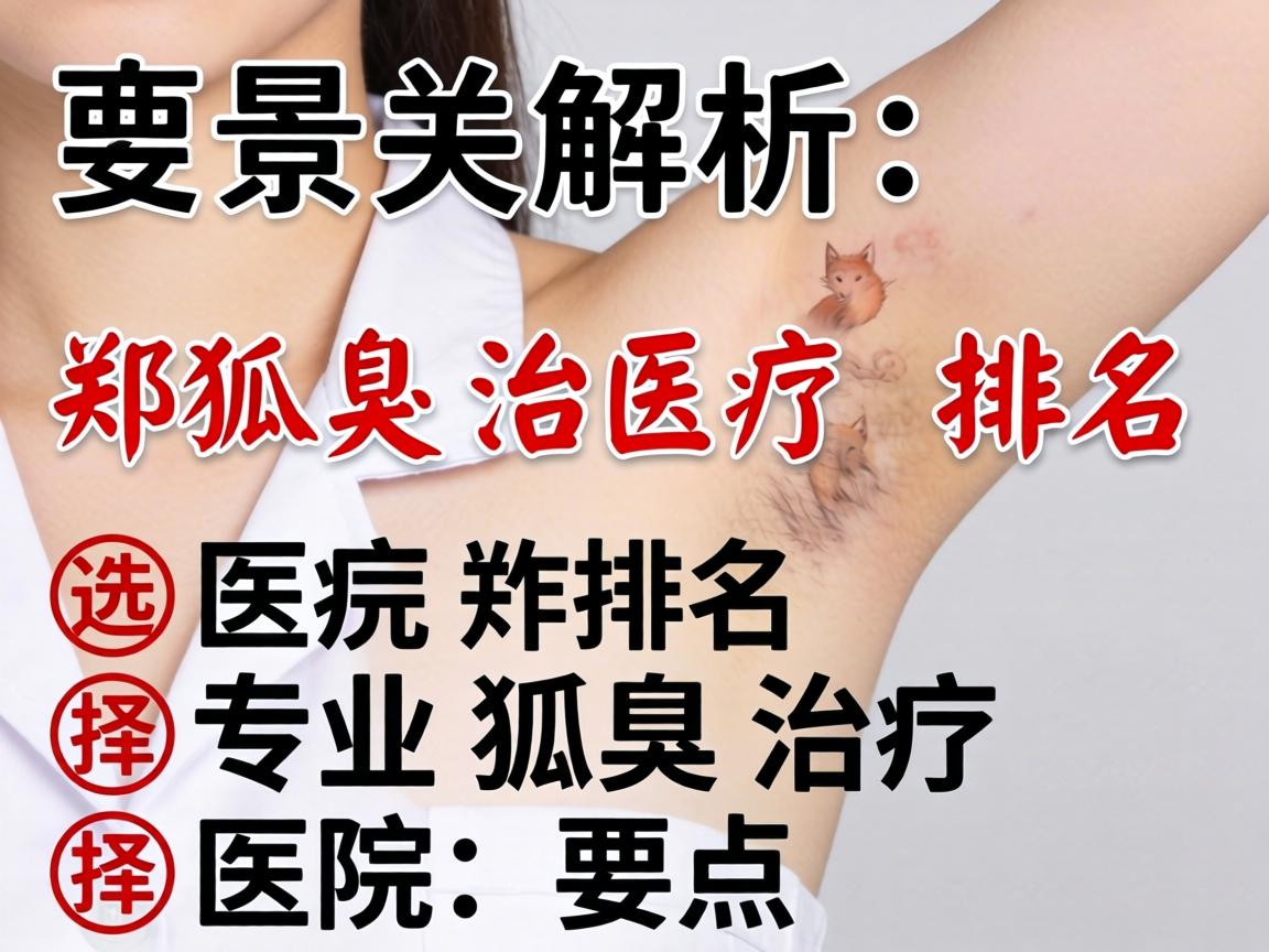 解析郑州狐臭治疗医院排名,选择专业狐臭治疗医院的要点 解析郑州狐臭治疗医院排名,选择专业狐臭治疗医院的要点
