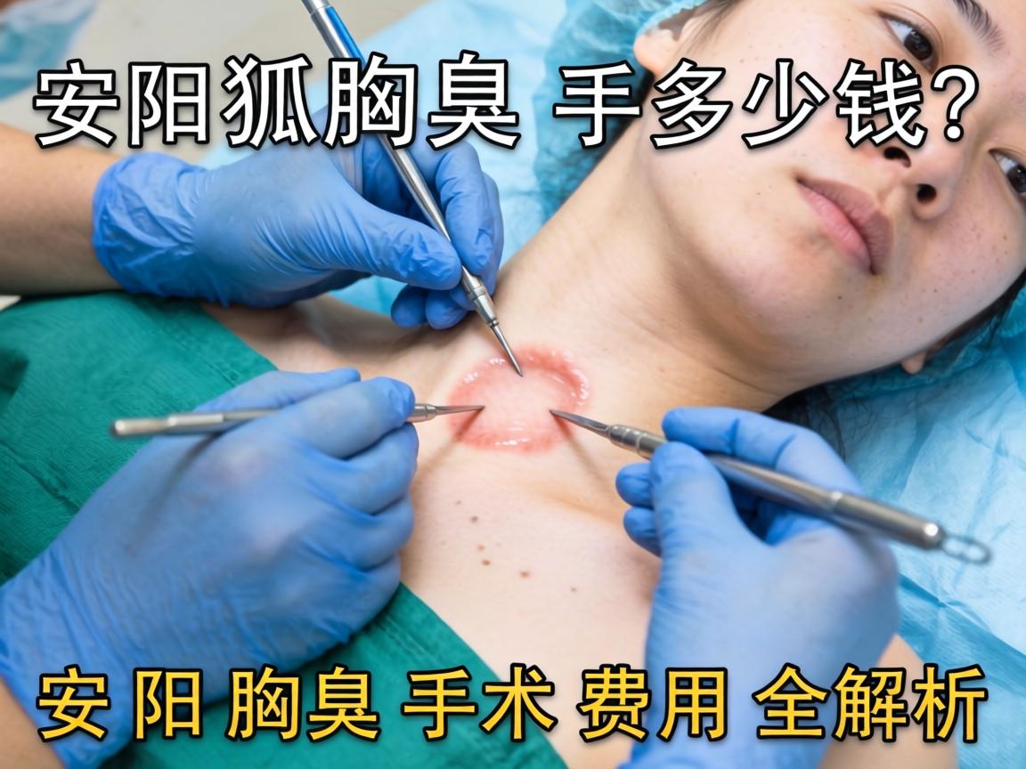 安阳狐臭手术多少钱？安阳腋臭手术费用全解析