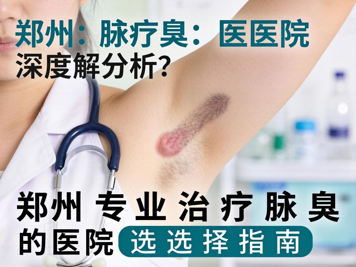 郑州腋臭医院深度解析，郑州专业治疗腋臭的医院选择指南