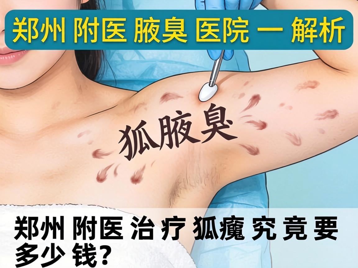 郑州附医腋臭医院解析，郑州附医治疗狐臭究竟要多少钱？