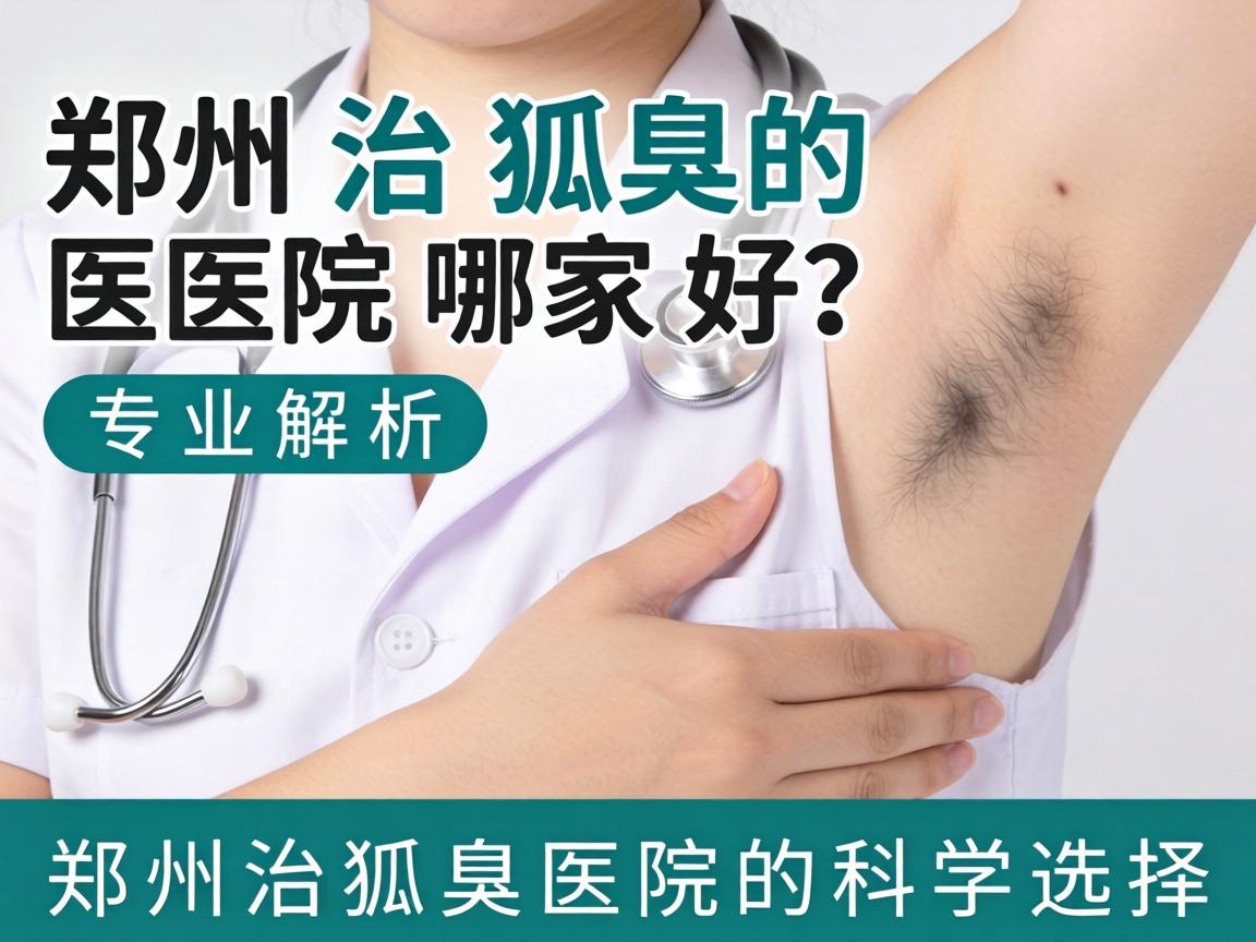 郑州治狐臭的医院哪家好？专业解析郑州治狐臭医院的科学选择