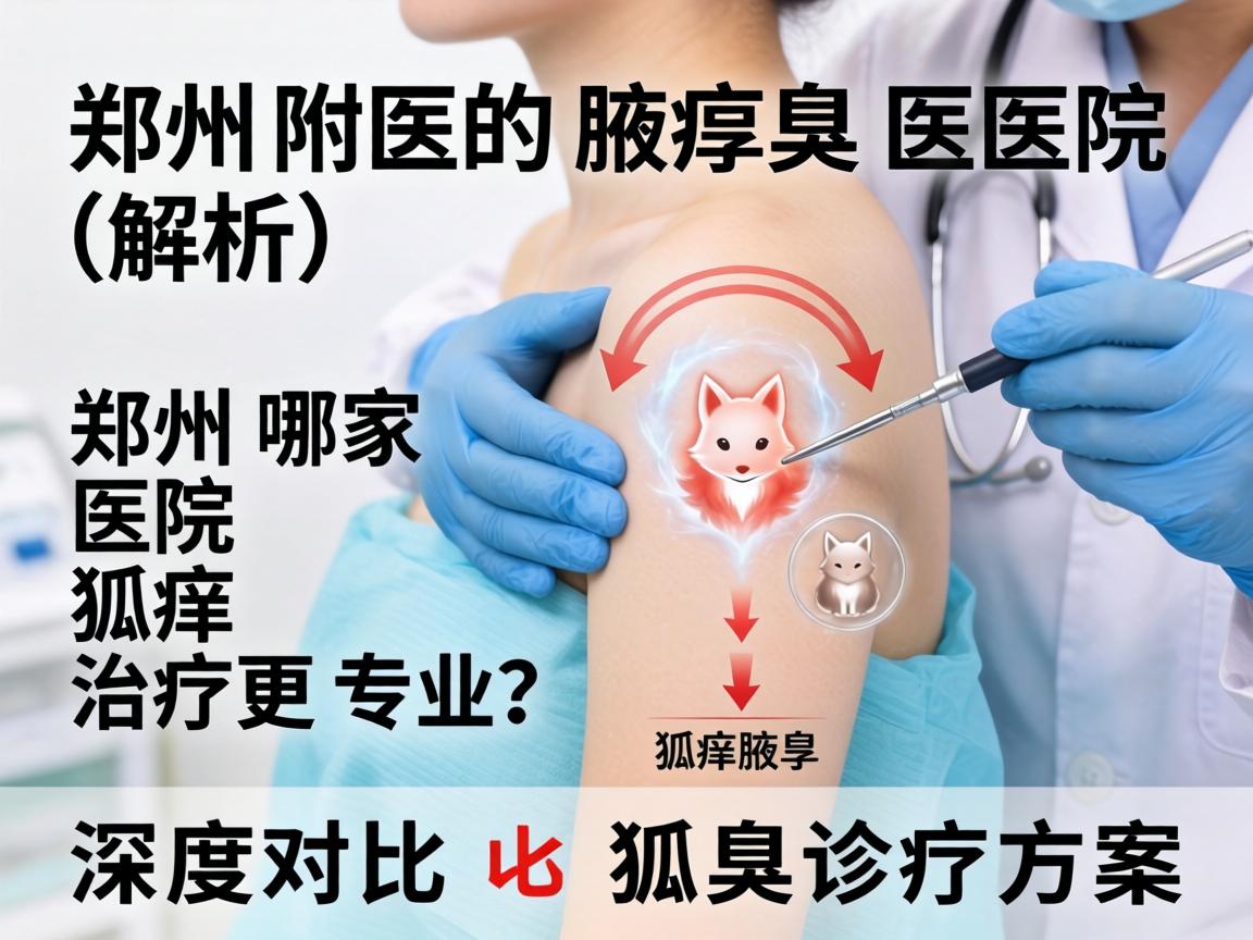 郑州附医腋臭医院解析，郑州哪家医院狐臭治疗更专业？深度对比狐臭诊疗方案