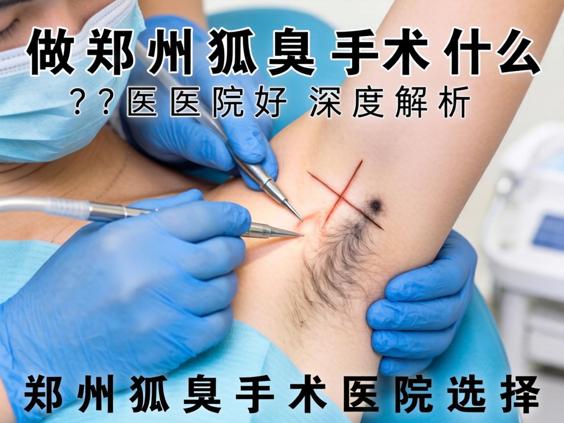 郑州做狐臭手术什么医院好？深度解析郑州狐臭手术医院选择