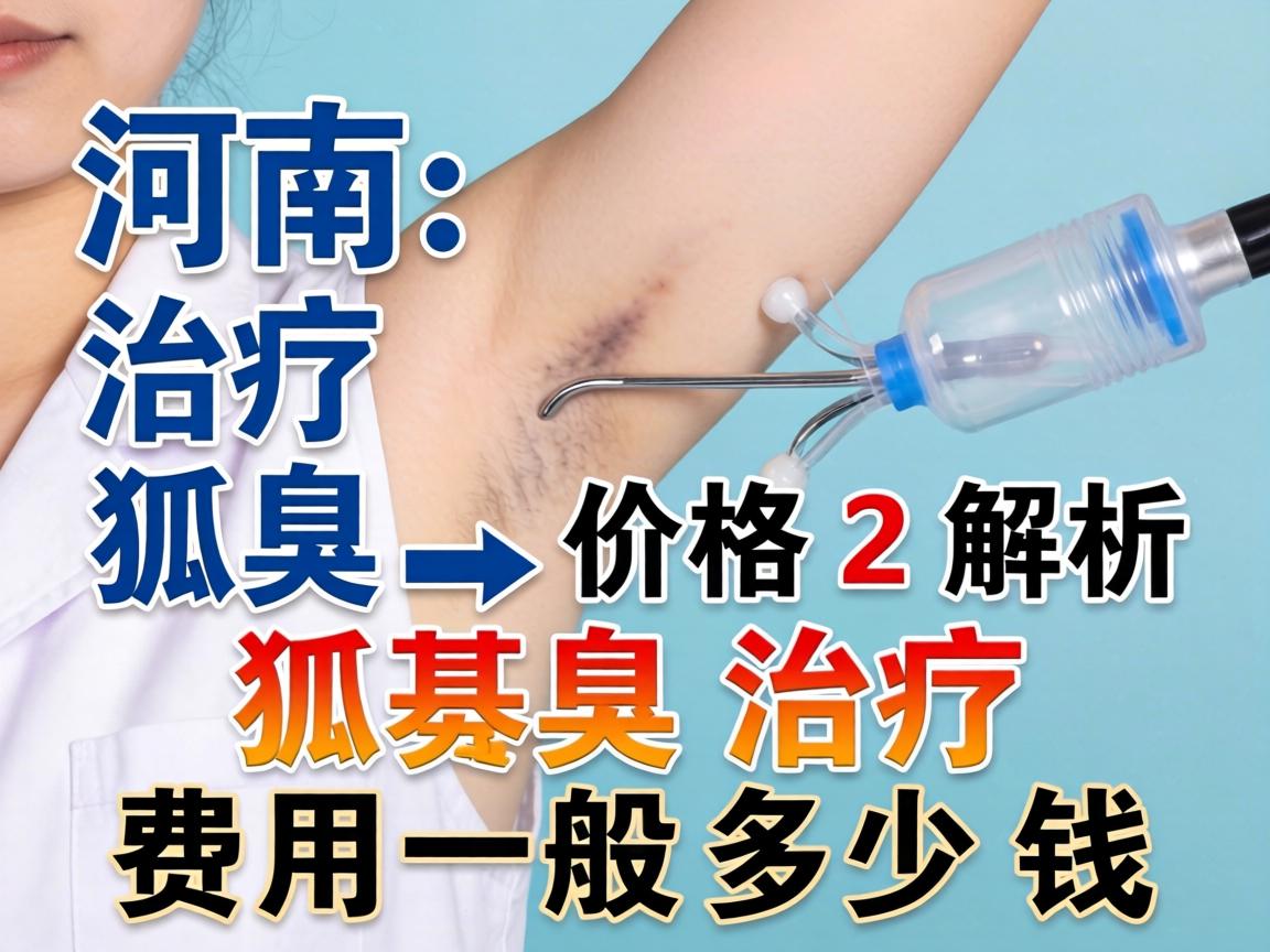 河南治疗狐臭价格解析，狐臭治疗费用一般多少钱