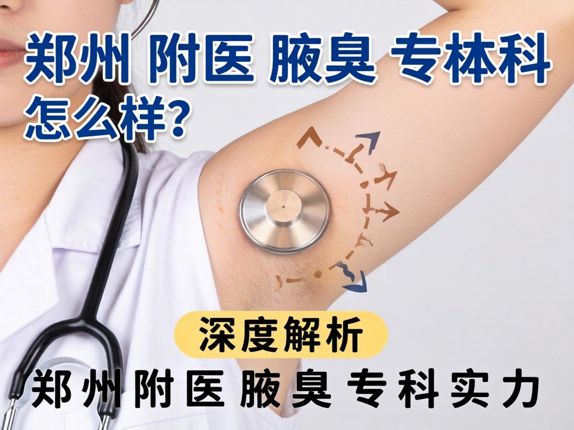 郑州附医腋臭专科怎么样？深度解析郑州附医腋臭专科实力