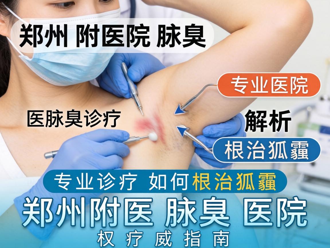 郑州附医腋臭医院解析，专业诊疗如何根治狐臭，郑州附医腋臭医院权威指南