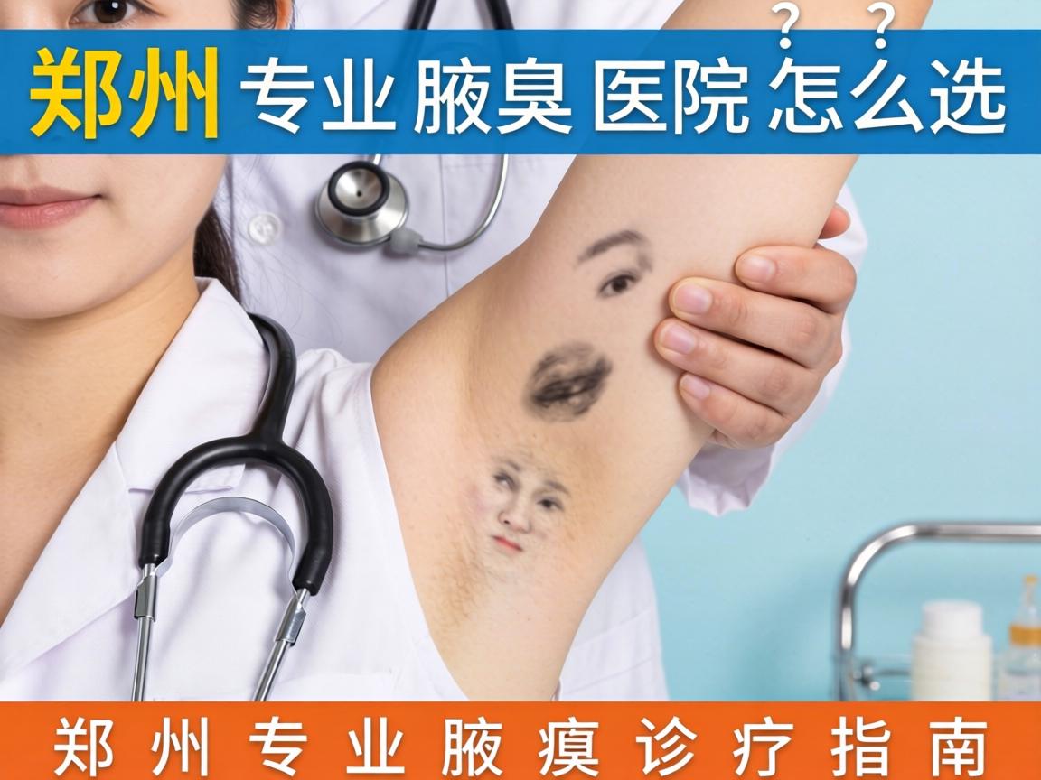 郑州专业腋臭医院怎么选？郑州专业腋臭诊疗指南