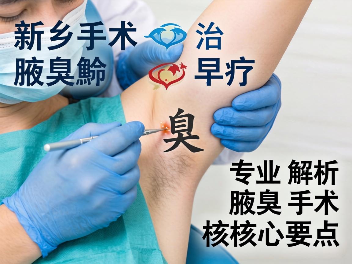 新乡腋臭手术治疗，专业解析腋臭手术的核心要点