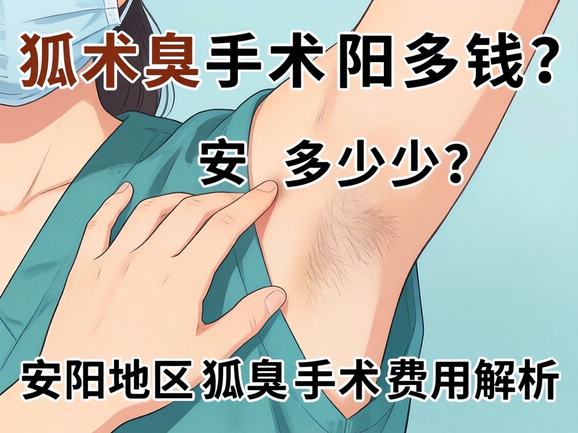狐臭手术安阳多少钱？安阳地区狐臭手术费用解析