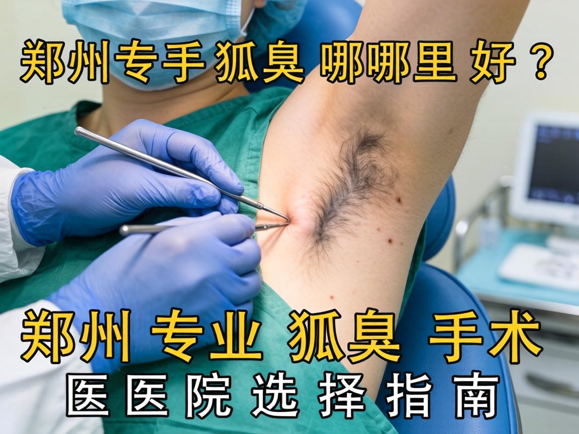 郑州狐臭手术哪里好？郑州专业狐臭手术医院选择指南