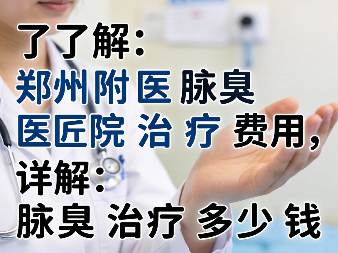 了解郑州附医腋臭医院治疗费用，详解腋臭治疗多少钱
