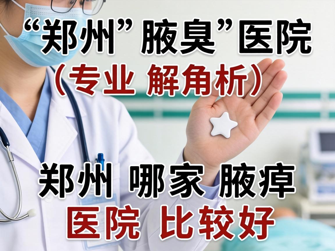 郑州腋臭医院专业解析，郑州哪家腋臭医院比较好