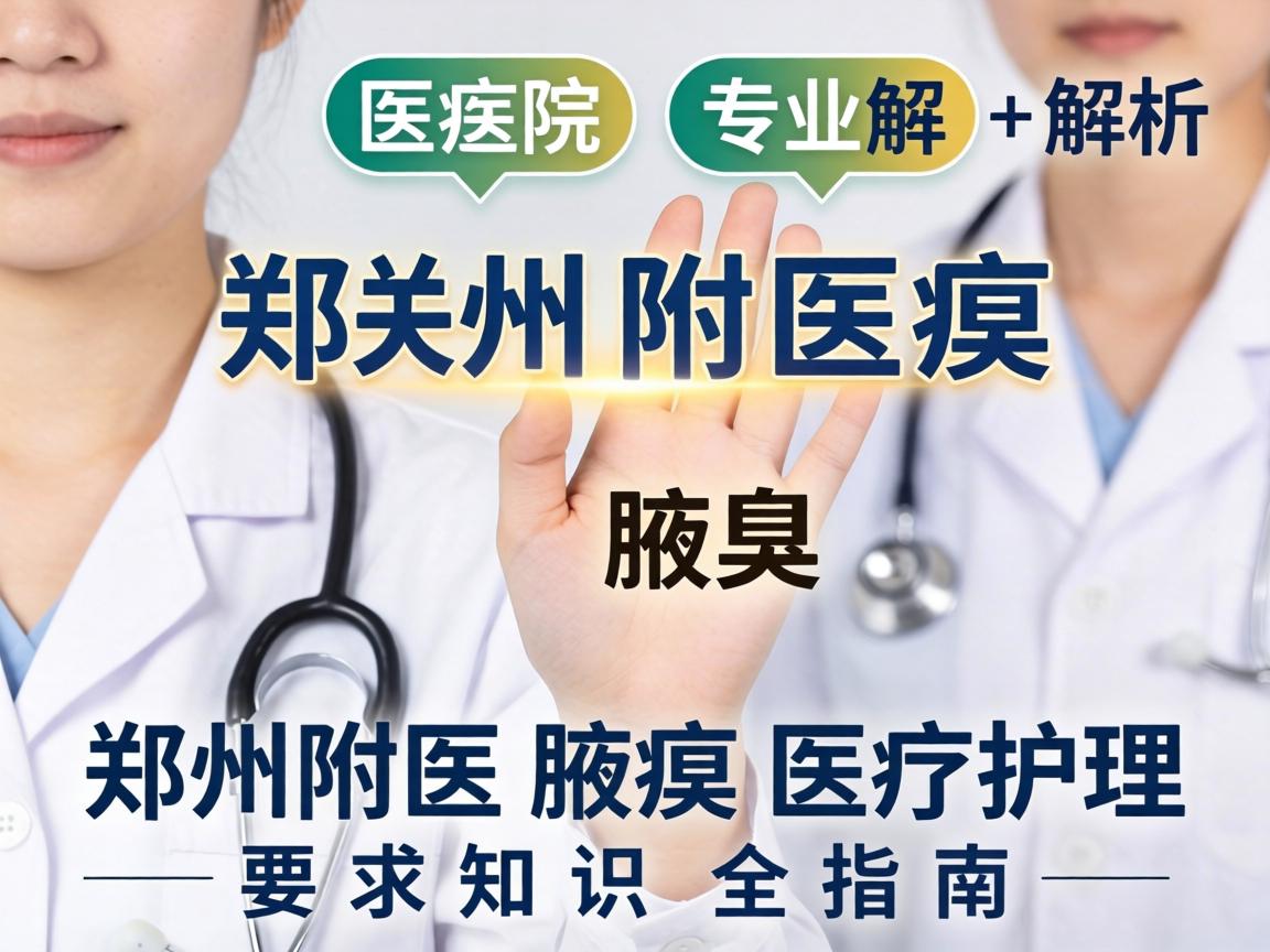 郑州附医腋臭医院专业解析，郑州附医腋臭医疗护理知识全指南