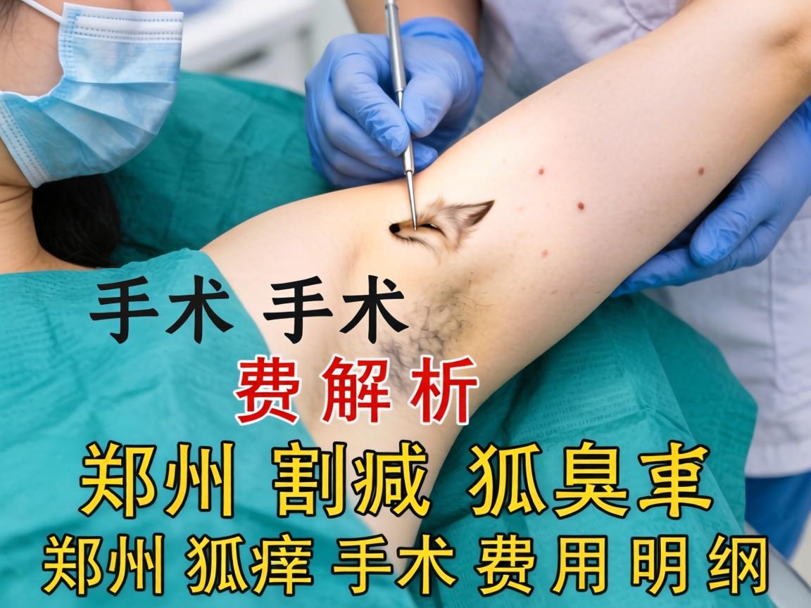 郑州割狐臭手术费解析，郑州狐臭手术费用明细