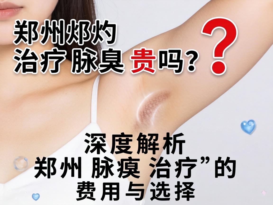 郑州治疗腋臭贵吗？深度解析郑州腋臭治疗的费用与选择