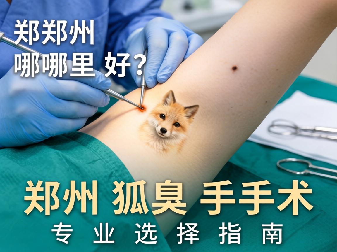 郑州狐臭手术哪里好？郑州狐臭手术专业选择指南