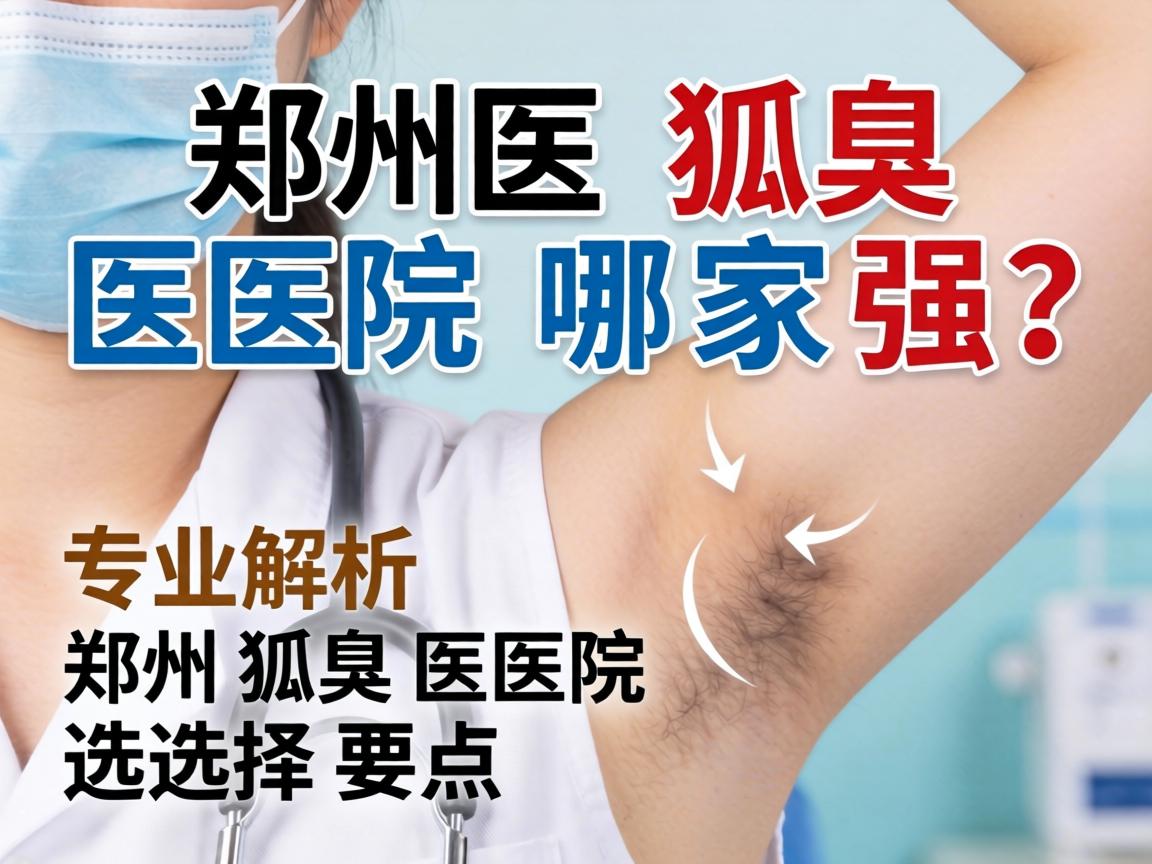 郑州狐臭医院哪家强？专业解析郑州狐臭医院选择要点