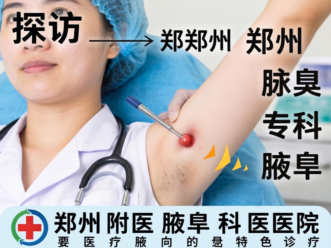 探访郑州腋臭专科医院，详解郑州附医腋臭医院的特色诊疗