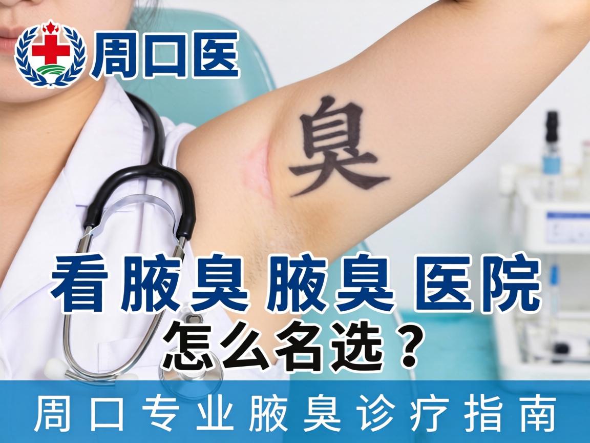 周口看腋臭医院怎么选？周口专业腋臭诊疗指南