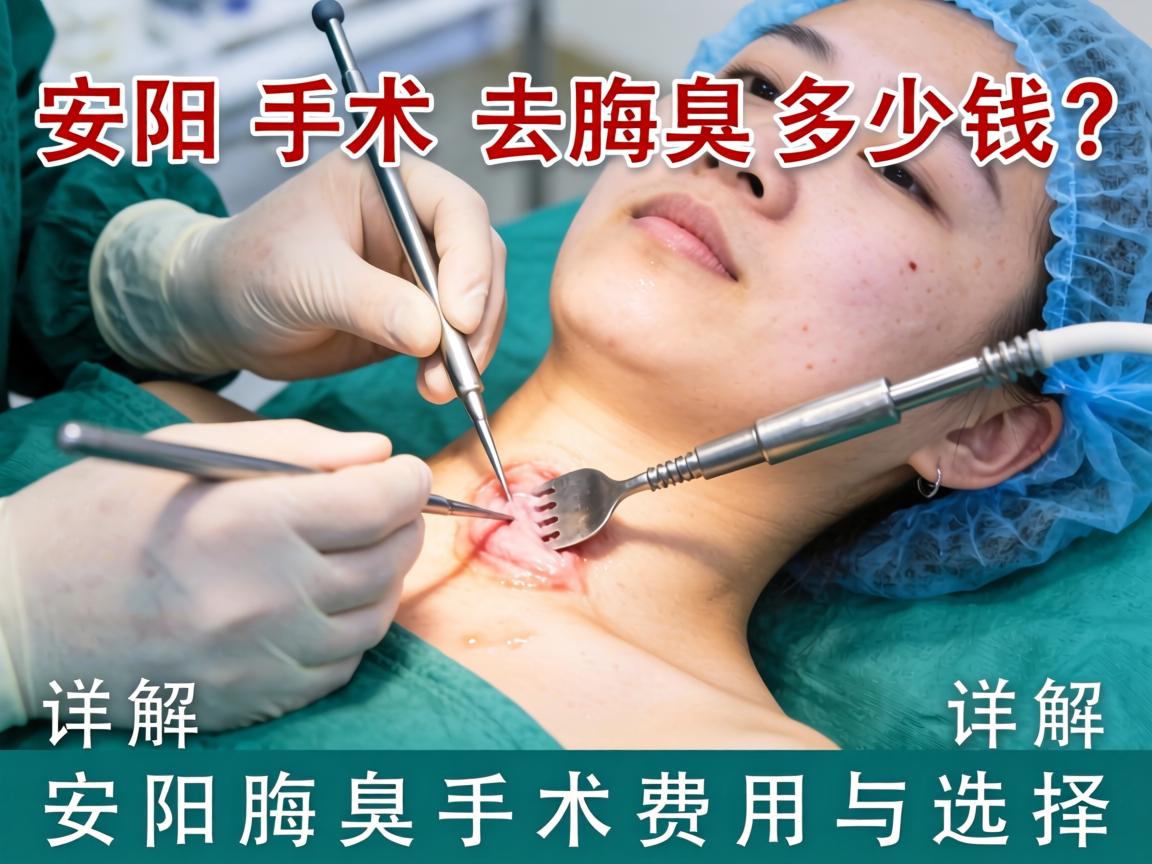 安阳手术去腋臭多少钱？详解安阳腋臭手术费用与选择