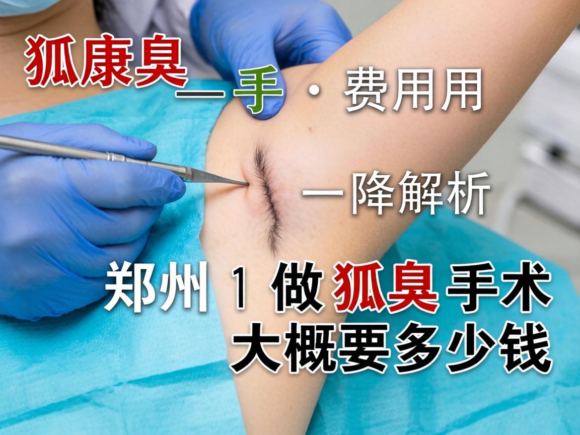 狐臭手术费用解析，在郑州做狐臭手术大概要多少钱