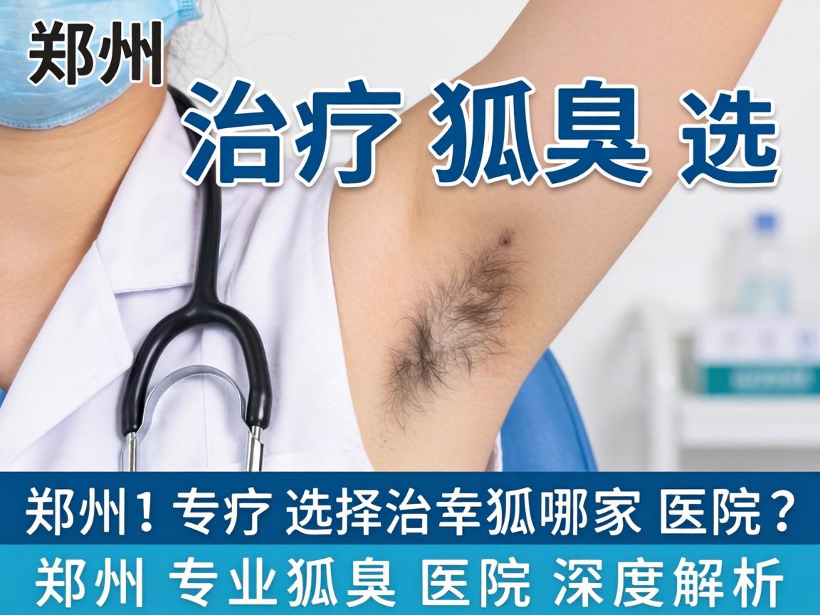 郑州治疗狐臭选择哪家医院？郑州专业狐臭医院深度解析