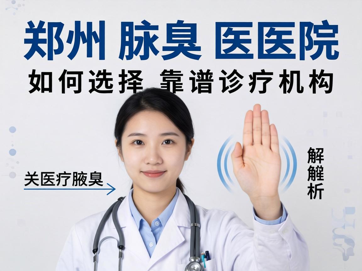 郑州腋臭医院解析，郑州腋臭医院如何选择靠谱诊疗机构