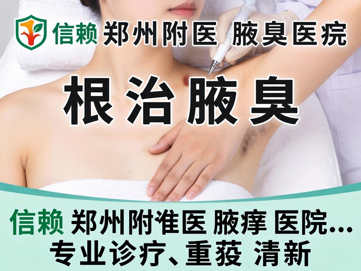 根治腋臭，信赖郑州附医腋臭医院，专业诊疗，重获清新