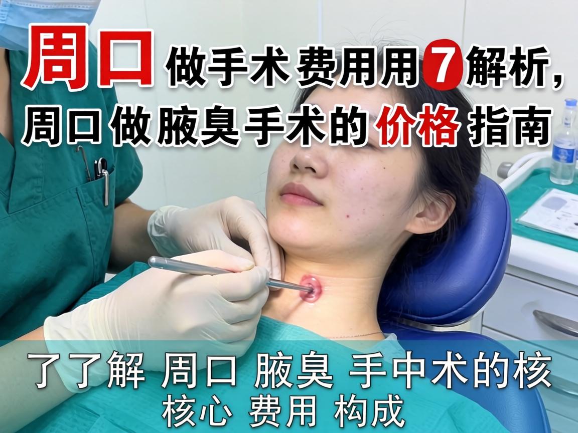 周口腋臭手术费用解析，周口做腋臭手术的价格指南
了解周口腋臭手术的核心费用构成