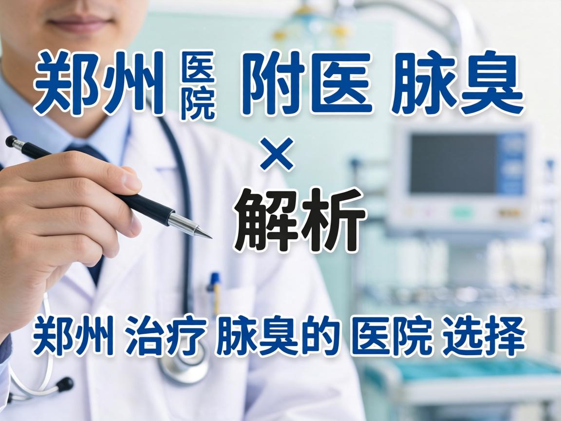 郑州附医腋臭医院解析，郑州治疗腋臭的医院选择