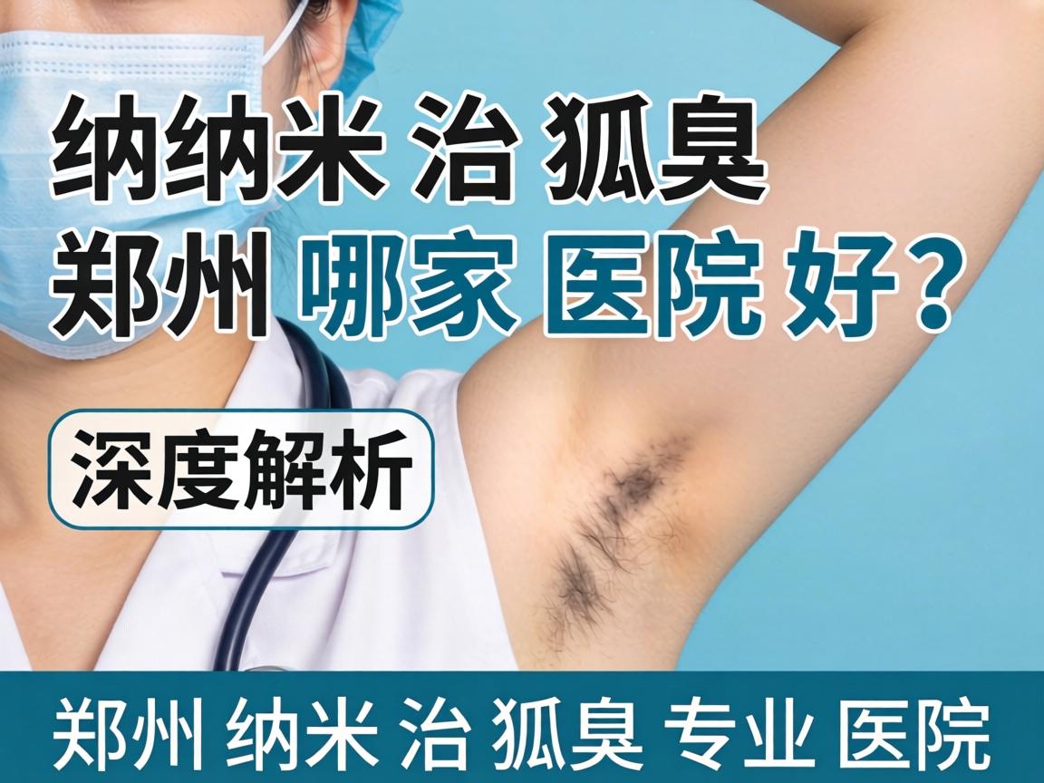 纳米治狐臭郑州哪家医院好？深度解析郑州纳米治狐臭专业医院