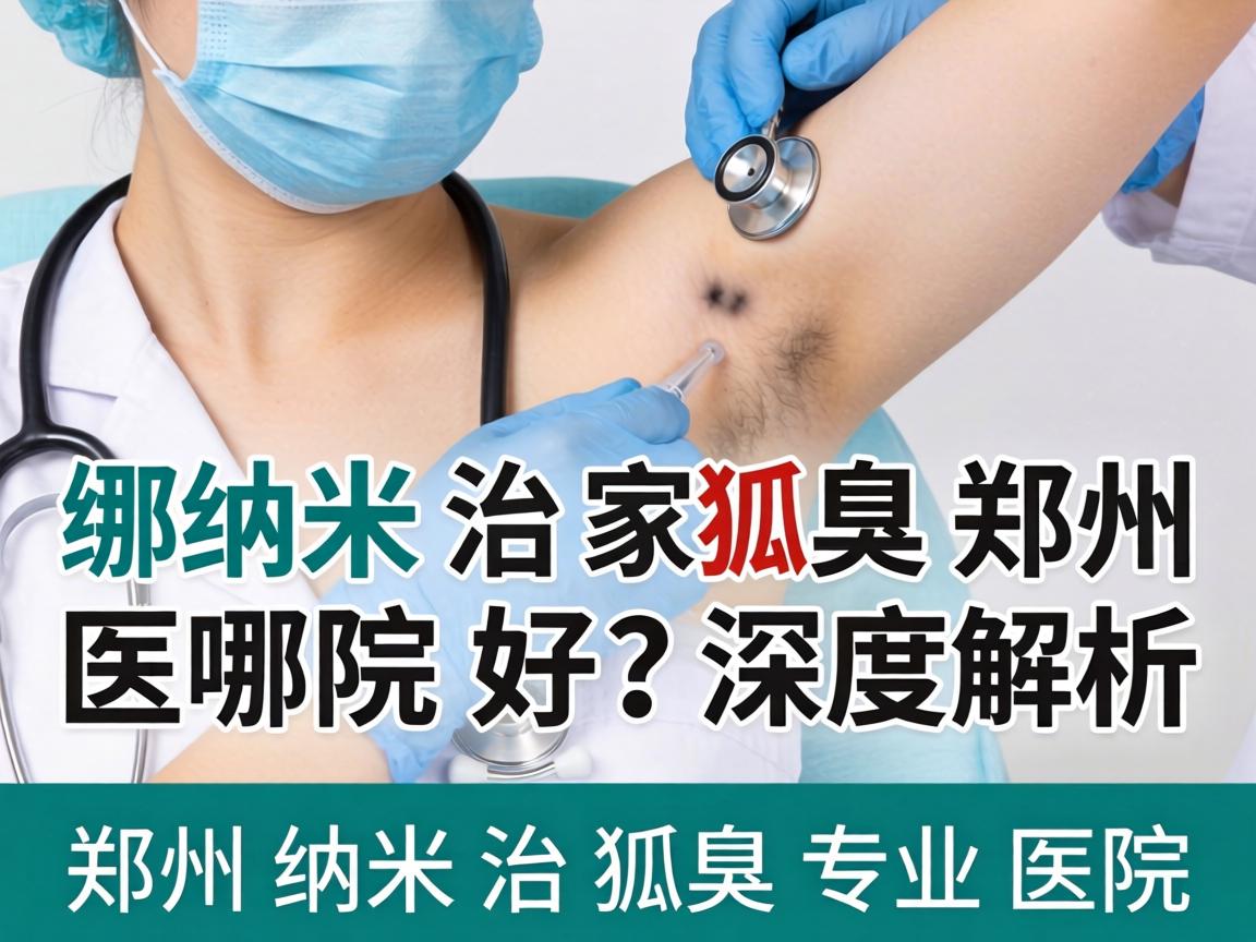 纳米治狐臭郑州哪家医院好？深度解析郑州纳米治狐臭专业医院