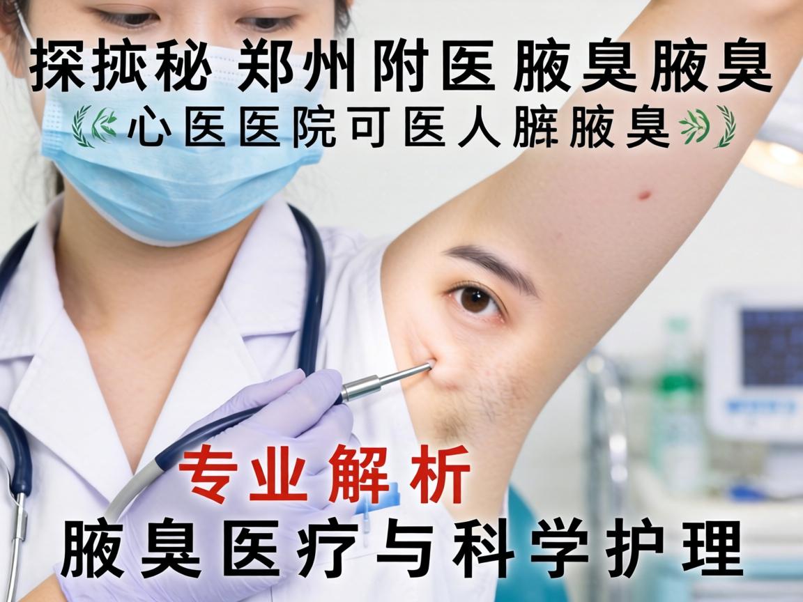 探秘郑州附医腋臭医院，专业解析腋臭医疗与科学护理