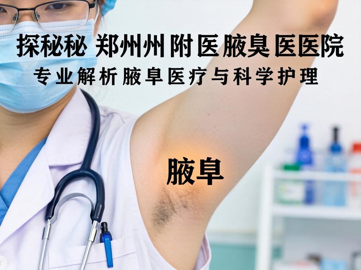 探秘郑州附医腋臭医院，专业解析腋臭医疗与科学护理