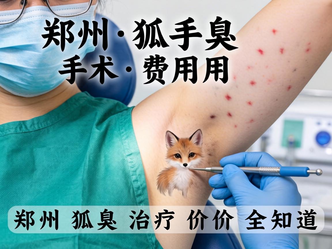 深度解析郑州狐臭手术费用，郑州狐臭治疗价格全知道
