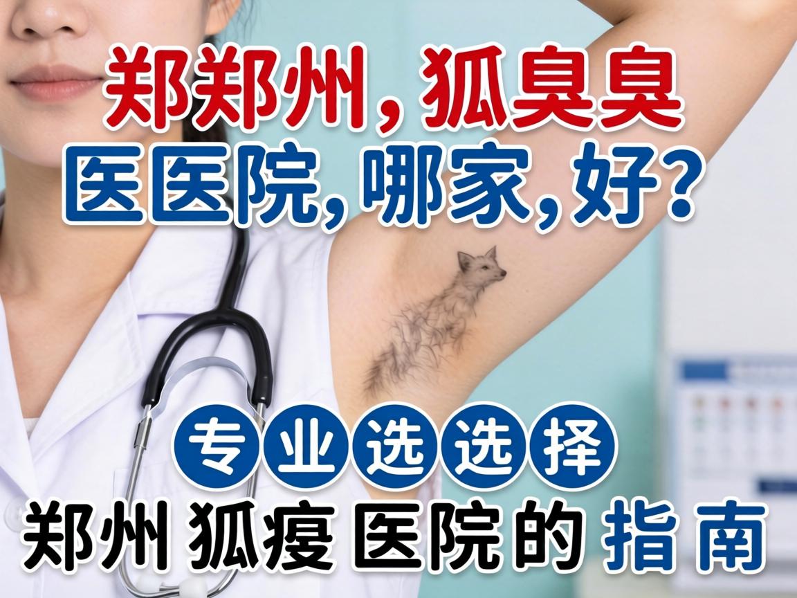 郑州狐臭医院哪家好？专业选择郑州狐臭医院的指南