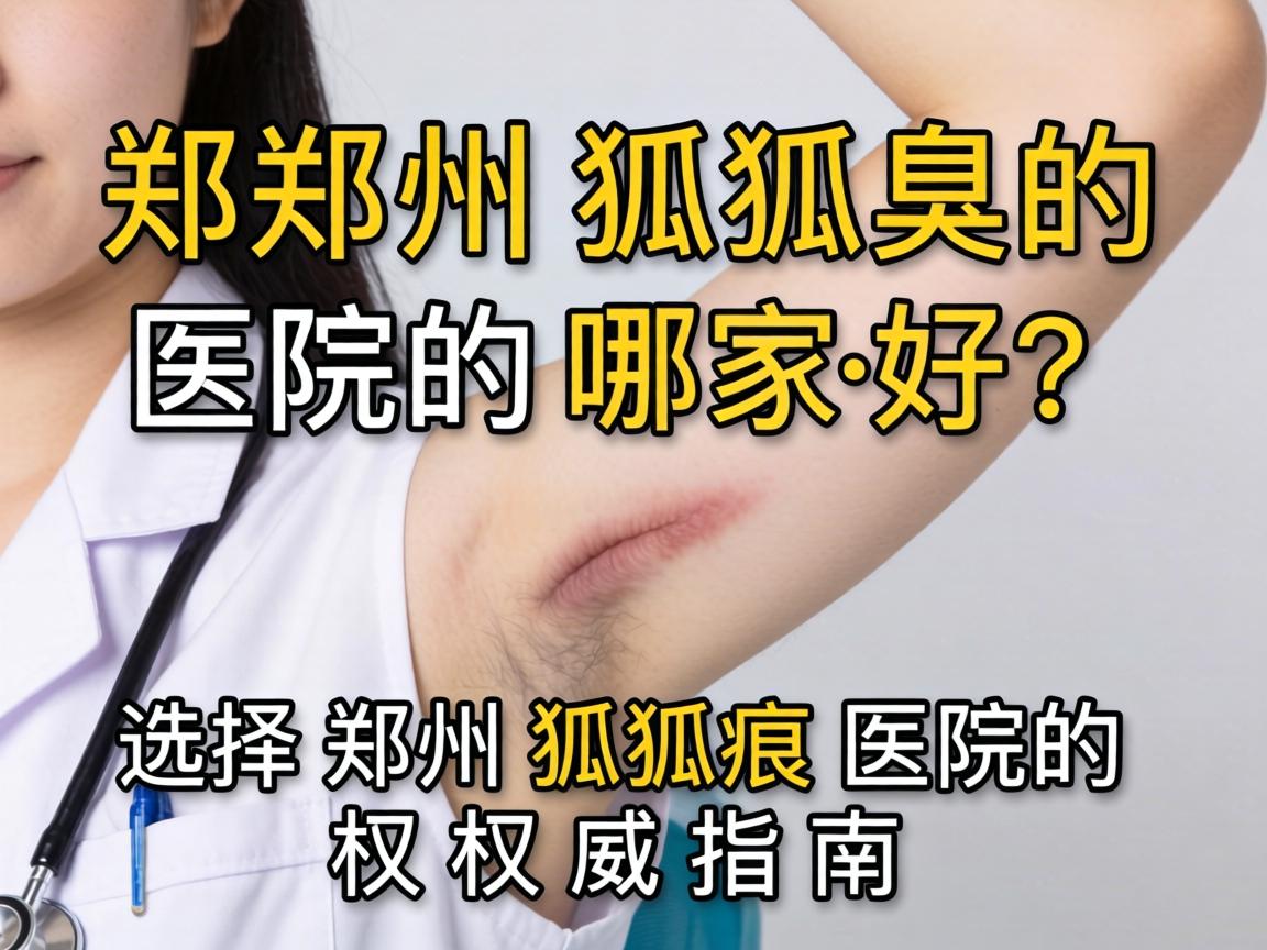 郑州狐臭医院哪家好？选择郑州狐臭医院的权威指南