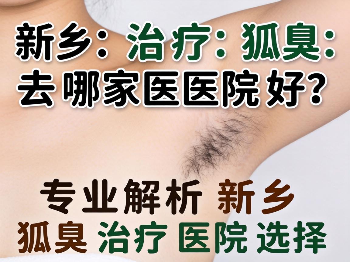 新乡治疗狐臭去哪家医院好？专业解析新乡狐臭治疗医院选择