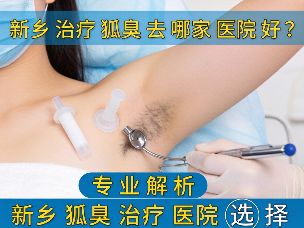新乡治疗狐臭去哪家医院好？专业解析新乡狐臭治疗医院选择