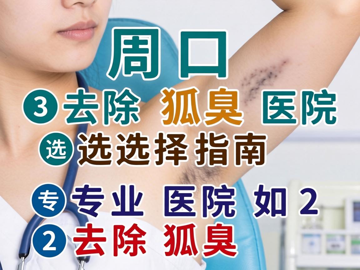 周口去除狐臭医院选择指南，专业医院如何去除狐臭