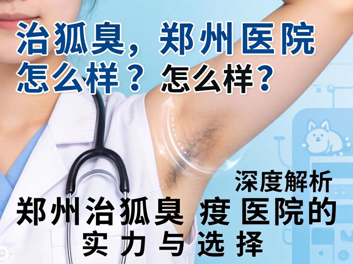 治狐臭郑州医院怎么样？深度解析郑州治狐臭医院的实力与选择