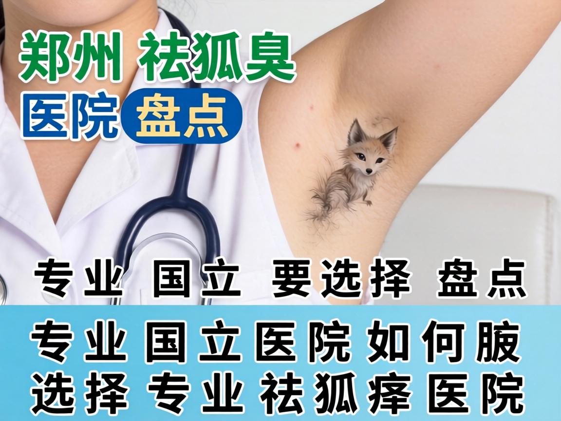 郑州祛狐臭医院盘点，专业国立医院如何选择专业祛狐臭医院