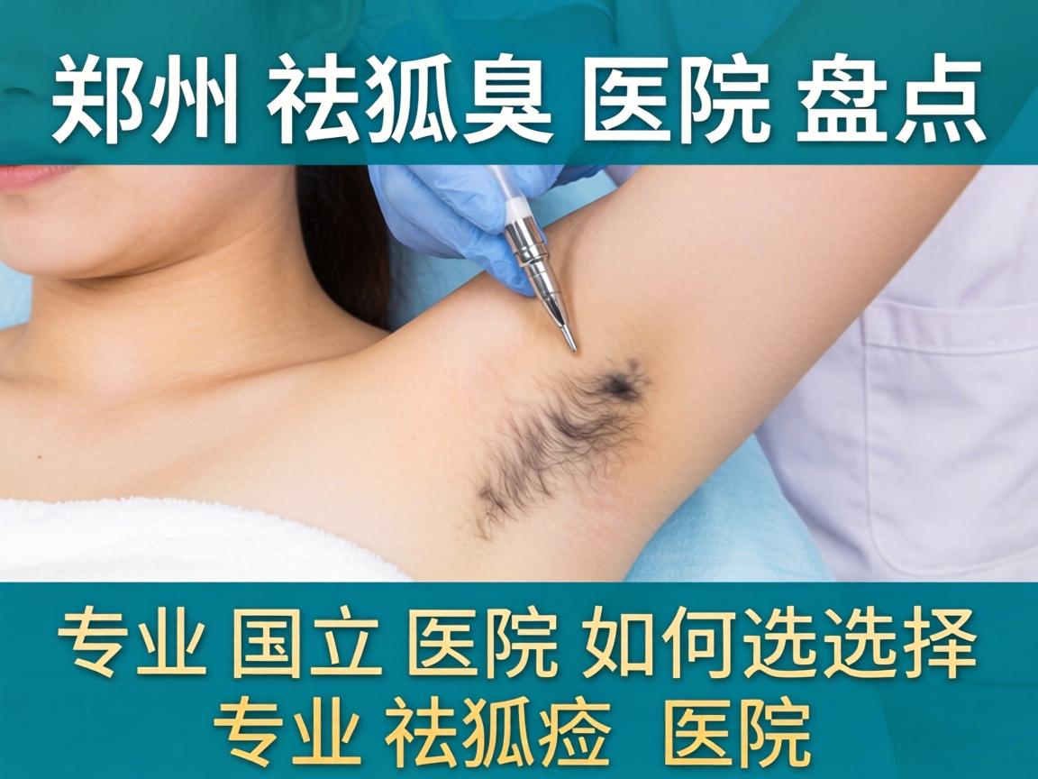 郑州祛狐臭医院盘点，专业国立医院如何选择专业祛狐臭医院