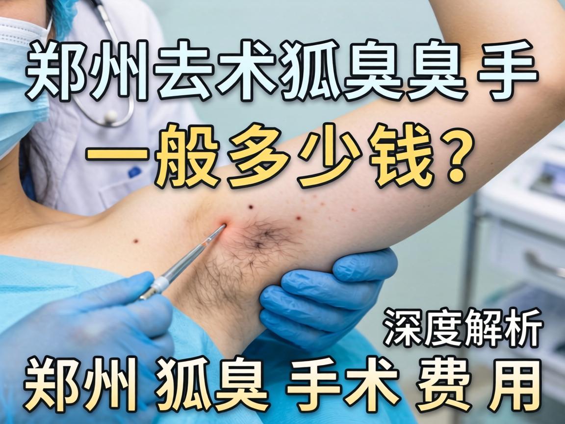 郑州去狐臭手术一般多少钱?深度解析郑州狐臭手术费用 郑州去狐臭手术一般多少钱?深度解析郑州狐臭手术费用