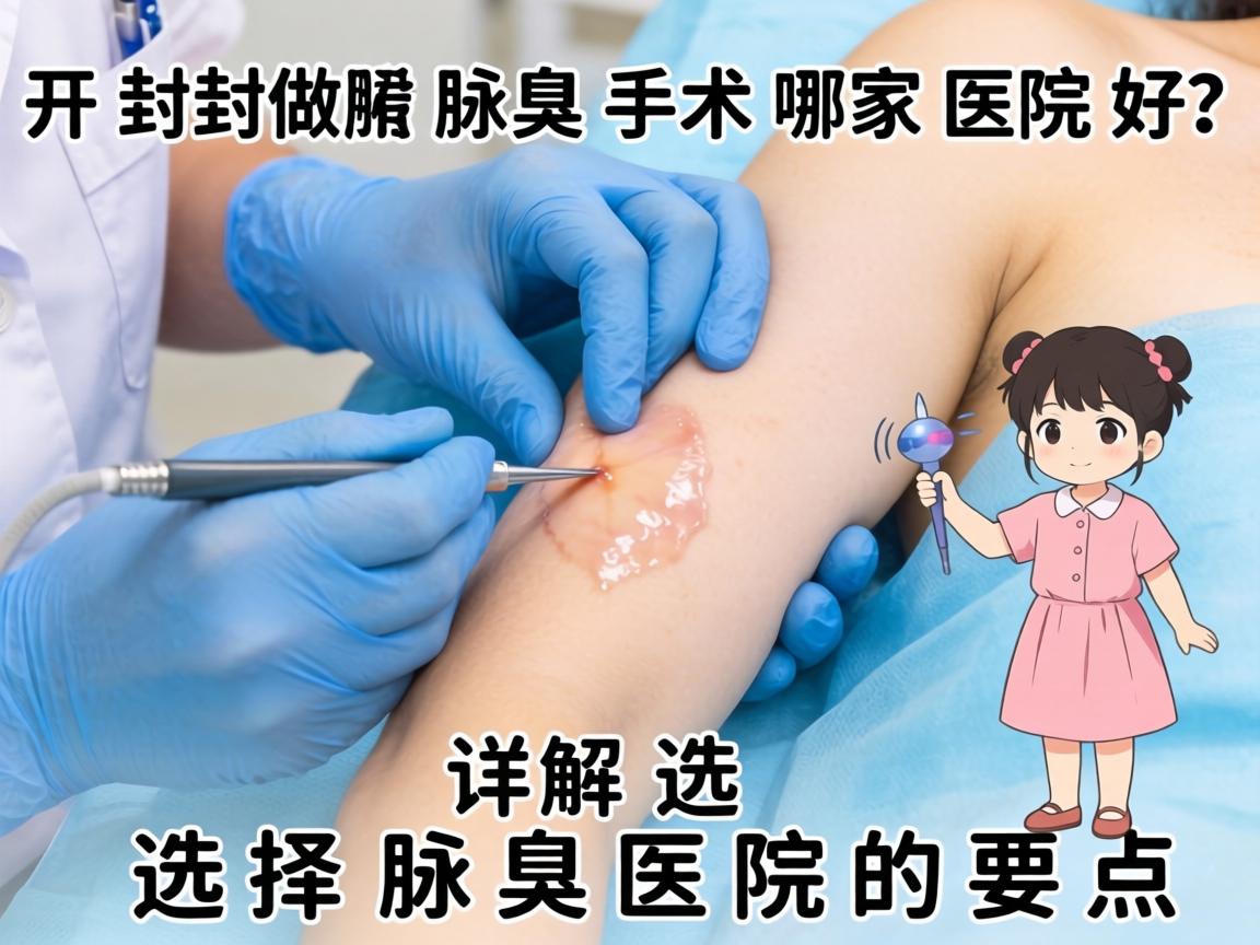 开封做腋臭手术哪家医院好？详解选择腋臭医院的要点