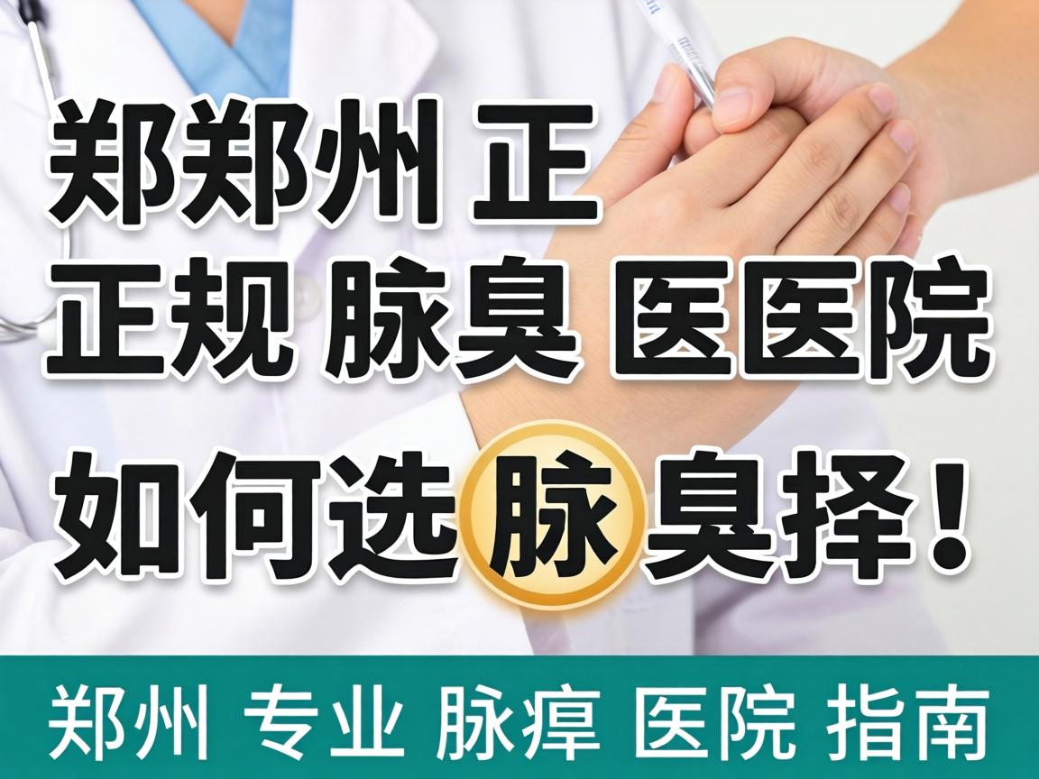 郑州正规腋臭医院如何选择？郑州专业腋臭医院指南