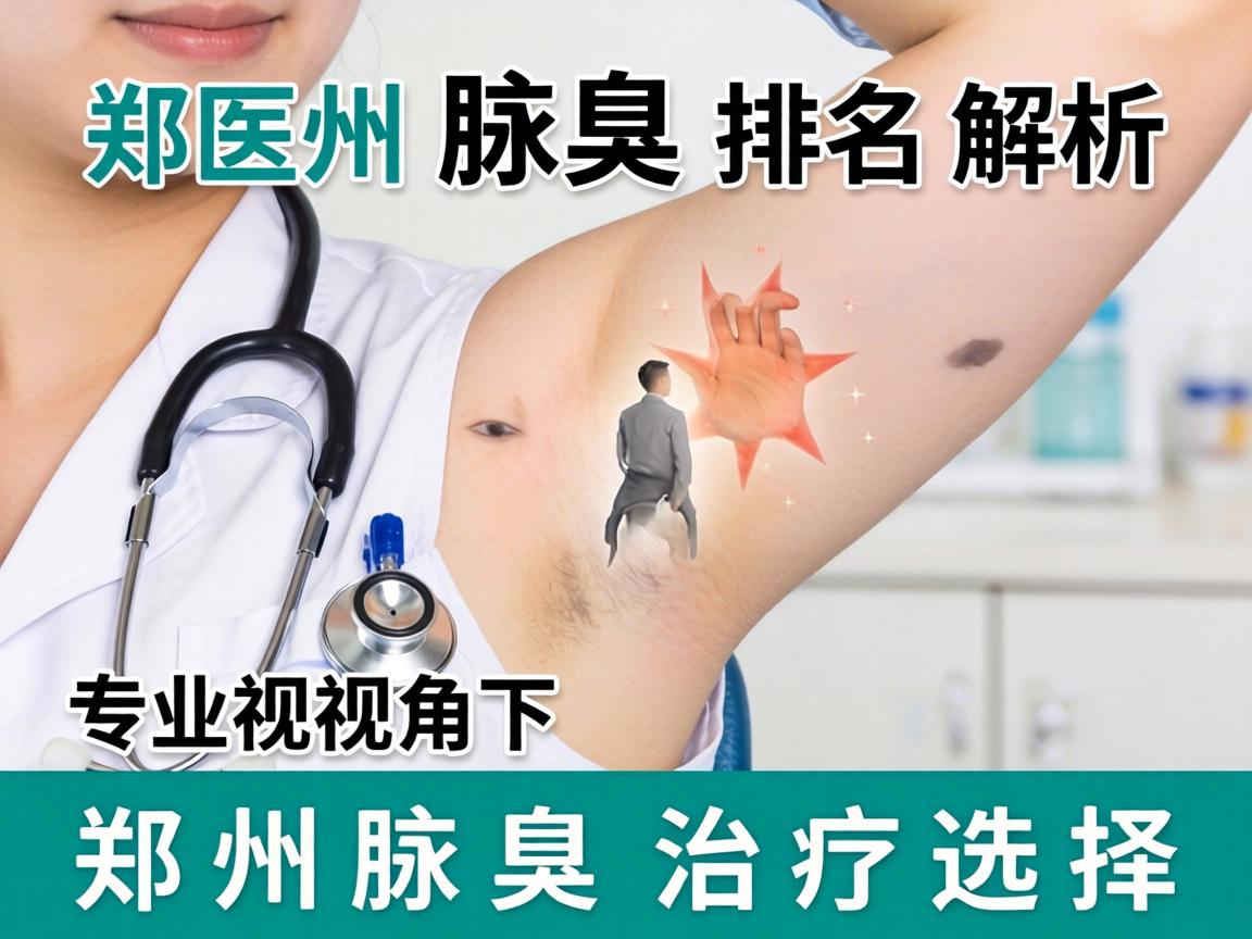 郑州腋臭医院排名解析，专业视角下的郑州腋臭治疗选择
